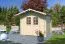 Gartenhaus Gartenfreude 3 - 28 mm Blockbohlenhaus, Grundfläche: 7,39 m², Satteldach