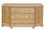 Sideboard, Kiefer massiv, Breite: 140 cm, Farbe: Natur Abbildung