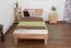 Bett Kernbuche massiv 100 x 200 cm geölt Abbildung