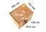 Sauna "Veli" SET mit Klarglastür & Ofen externe Steuerung easy 9 KW - 196 x 151 x 198 cm (B x T x H)