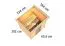 Sauna "Laerke" SET AKTION mit graphitfarbener Tür, Kranz & Ofen externe Steuerung easy 9 KW - 224 x 184 x 202 cm (B x T x H)