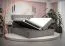 Boxspringbett im modernen Design Pirin 66, Farbe: Beige - Liegefläche: 160 x 200 cm (B x L), mit Stauraum