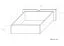 Doppelbett / Funktionsbett "Easy Premium Line" K4 inkl. 2 Schubladen und 1 Abdeckblende, 160 x 200 cm Buche Vollholz massiv weiß lackiert