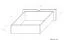 Bett 140 x 200 cm Buche Dunkelbraun