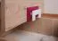 Jugendzimmer Kinderzimmer Komplett - Set C Fabian, 6-teilig, Farbe: Eiche Hellbraun / Weiß / Rosa