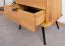 Nachtkommode Rolleston 05 Wildeiche massiv geölt - Abmessungen: 57 x 50 x 41 cm (H x B x T)