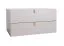 Jugendzimmer - Kommode Skalle 08, Farbe: Grau - Abmessungen: 47 x 94 x 49 cm (H x B x T)