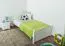 Bettrahmen für Kinder / Kinderbett 100 x 200 cm | Massivholz: Kiefer | Weiß Lackiert Abbildung