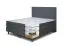 Boxspringbett 160 x 200 cm Grau Abbildung