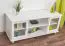 TV-Unterteil Massivholz Farbe: Weiß 55x136x47 cm  Abbildung