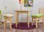 Holztisch 90 x 90 cm Abbildung