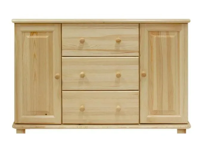 Anrichte, Massivholz, 118 cm breit Abbildung
