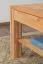 Couchtisch Kernbuche Massivholz Natur 47x100x70 cm