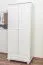 Kleiderschrank weiß massiv