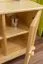 TV-Unterteil Massivholz Farbe: Natur 55x118x47 cm 