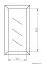 Spiegel Kundiawa 03, Farbe: Sonoma Eiche hell - Abmessungen: 100 x 50 x 25 cm (H x B x T)