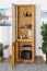 Wohnzimmer Komplett - Set O Jussara, 5 - teilig, teilmassiv, Farbe: Natur