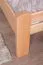 Doppelbett "Easy Premium Line" K4 in Überlänge, 160 x 220 cm Buche Vollholz massiv Natur