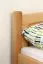 Kinderbett 80 x 200 cm | Massivholz: Buche | Natur Lackiert Abbildung