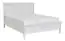 Doppelbett Barrameda 05, Farbe: Weiß - Liegefläche: 160 x 200 cm (B x L)