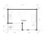 Ferienhaus F17 inkl. Fußboden | 14,9 m² | 70 mm Blockbohlen | Naturbelassen | mit Isolierverglasung