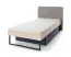 Schlafzimmer Komplett - Set A Authie, 5-teilig, Beige / Eiche hell / Dunkelblau, angenehmes Design, harmonische Farben, einfache und rasche Montage