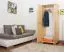 Kiefer-Schrank A-Qualität Massivholz, Farbe: Natur 190x90x60 cm Abbildung