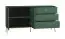 Kommode Inari 03, Farbe: Waldgrün - Abmessungen: 85 x 160 x 40 cm (H x B x T), mit 2 Türen, 3 Schubladen und 2 Fächern