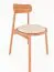 Stuhl, 2er Set, Wellsford 56 Kernbuche massiv geölt - Abmessungen: 80 x 47 x 50 cm (H x B x T)