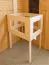 Sauna "Leja" SET mit Klarglastür, Kranz & Ofen externe Steuerung easy 9 KW - 259 x 210 x 205 cm (B x T x H)