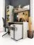 Rollcontainer Schilde 11, Farbe: Eiche Weiß / Weiß / Anthrazit - Abmessungen: 65 x 45 x 43 cm (H x B x T)