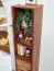 Wandregal aus Sheesham Massivholz, Farbe: Sheesham - Abmesungen: 150 x 35 x 30 cm (H x B x T)