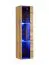 Außergewöhnliche Wohnwand Valand 08, Farbe: Eiche Wotan - Abmessungen: 170 x 250 x 40 cm (H x B x T), mit blauer LED-Beleuchtung