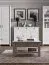Vitrine Badus 11, Farbe: Weiß - 201 x 89 x 44 cm (H x B x T)
