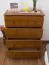 Kommode Kiefer massiv Vollholz Eichefarben 018 - Abmessung  100 x 80 x 42 cm (H x B x T)