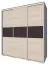 Schiebetürenschrank / Kleiderschrank Rabaul 40, Farbe: Sonoma Eiche hell / Sonoma Eiche dunkel - Abmessungen: 210 x 170 x 60 cm (H x B x T)