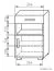 Nachtkommode Grogol 22, Farbe: Sonoma Eiche - Abmessungen: 60 x 40 x 40 cm (H x B x T)