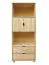 Standregal, 60 cm breit, Kiefer Holz-Massiv, Farbe: Natur Abbildung
