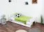 Schublade für Bett - Kiefer Vollholz massiv weiß lackiert 003- Abmessung 18,50 x 198 x 54 cm (H x B x T)