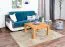 Couchtisch Kernbuche Massivholz Farbe: Natur 45x80x80 cm Wohnzimmermöbel Wohnzimmereinrichtung