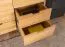Kommode Eiche massiv natur Aurornis 41 - Abmessungen: 104 x 142 x 40 cm (H x B x T)