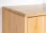 TV-Unterschrank Eiche massiv natur Aurornis 59 - Abmessungen: 64 x 142 x 40 cm (H x B x T)
