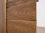 Vitrine Fazenda 21, Farbe: Dunkelbraun, Eiche teilmassiv – 135 x 61 x 41 cm (H x B x T)