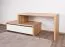 TV - Unterschrank Wooden Nature 107 Eiche teilmassiv geölt - 185 x 60 x 45 cm (B x H x T)
