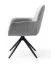 Drehstuhl Maridi 262, Farbe: Grau - Abmessungen: 90 x 62 x 64 cm (H x B x T)