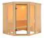 Sauna Alessia 01, 68 mm Wandstärke - 196 x 170 x 198 cm (B x T x H)