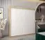 Schiebetürenschrank / Kleiderschrank Bisaurin 6A, Farbe: Eiche Sonoma / Weiß matt - Abmessungen: 200 x 250 x 62 cm ( H x B x T)