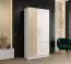 Schlichter Kleiderschrank mit genügend Stauraum Similaun 64, Farbe: Weiß matt - Abmessungen: 202 x 103 x 40 cm (H x B x T), mit fünf Fächern und zwei Schubladen