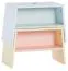Kinderhocker Irlin 06, Farbe: Blau / Grün - Abmessungen: 31 x 46 x 25 cm (H x B x T)