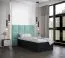 Wandpaneel mit modernen Design Farbe: Hellblau - Abmessungen: 42 x 42 x 4 cm (H x B x T)